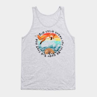 The quick brown Fox... Tank Top